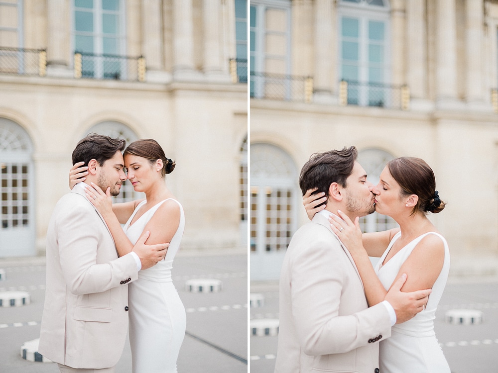 Un shooting mariage au Palais des Beaux Arts à Paris