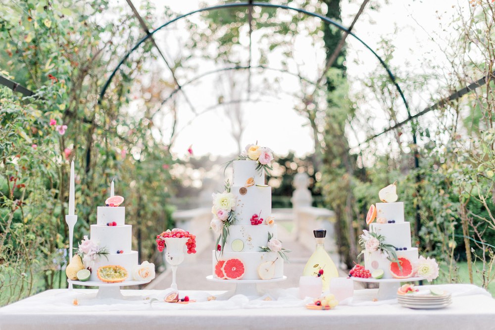 Wedding Cake pour un mariage au Château de Tourreau, en région PACA