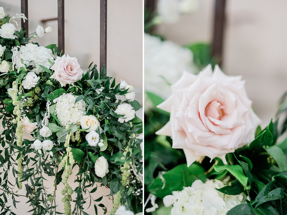 Décoration florale pour un mariage à la Bastide du Roy