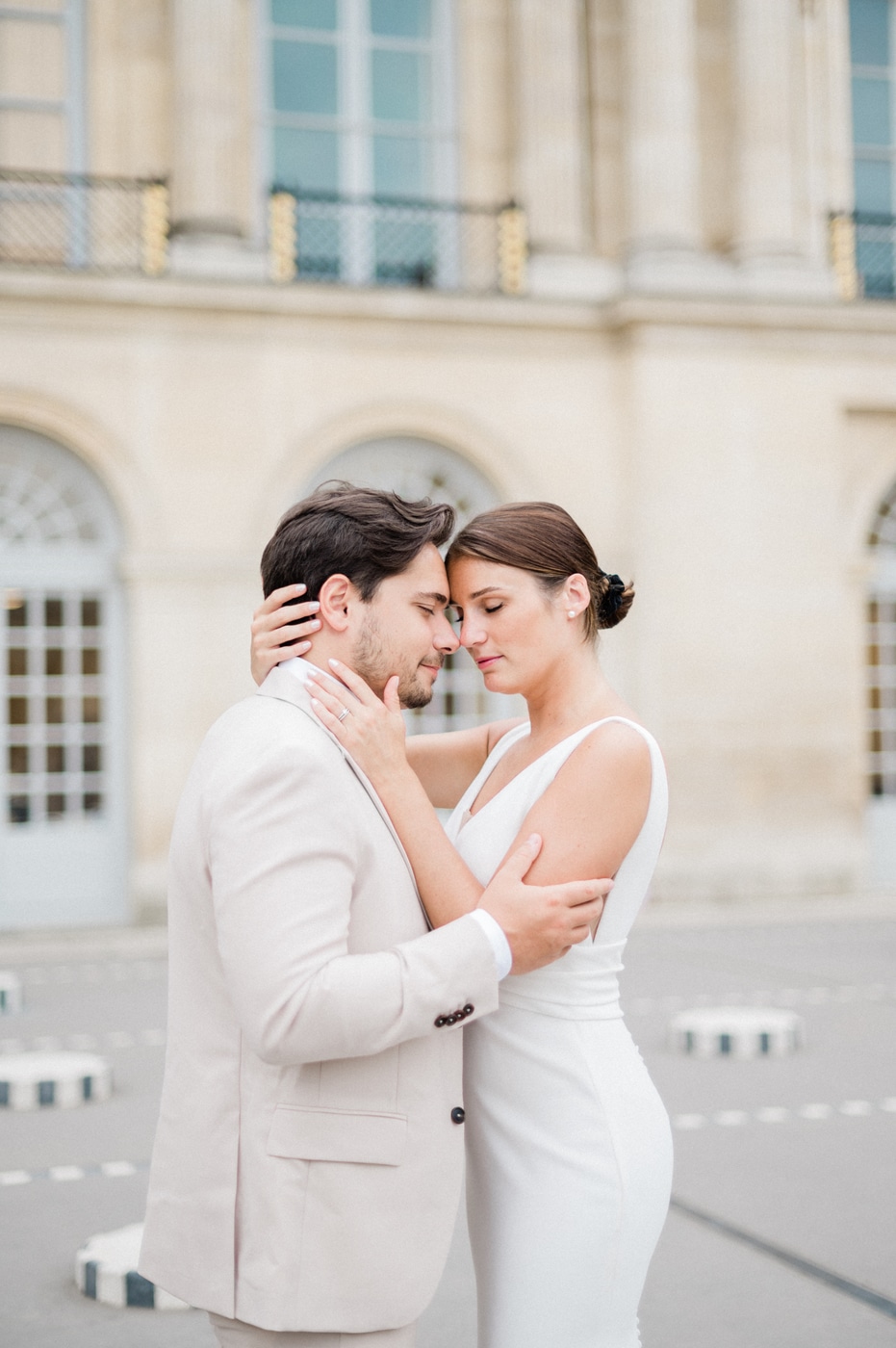 Un shooting mariage au Palais des Beaux Arts à Paris
