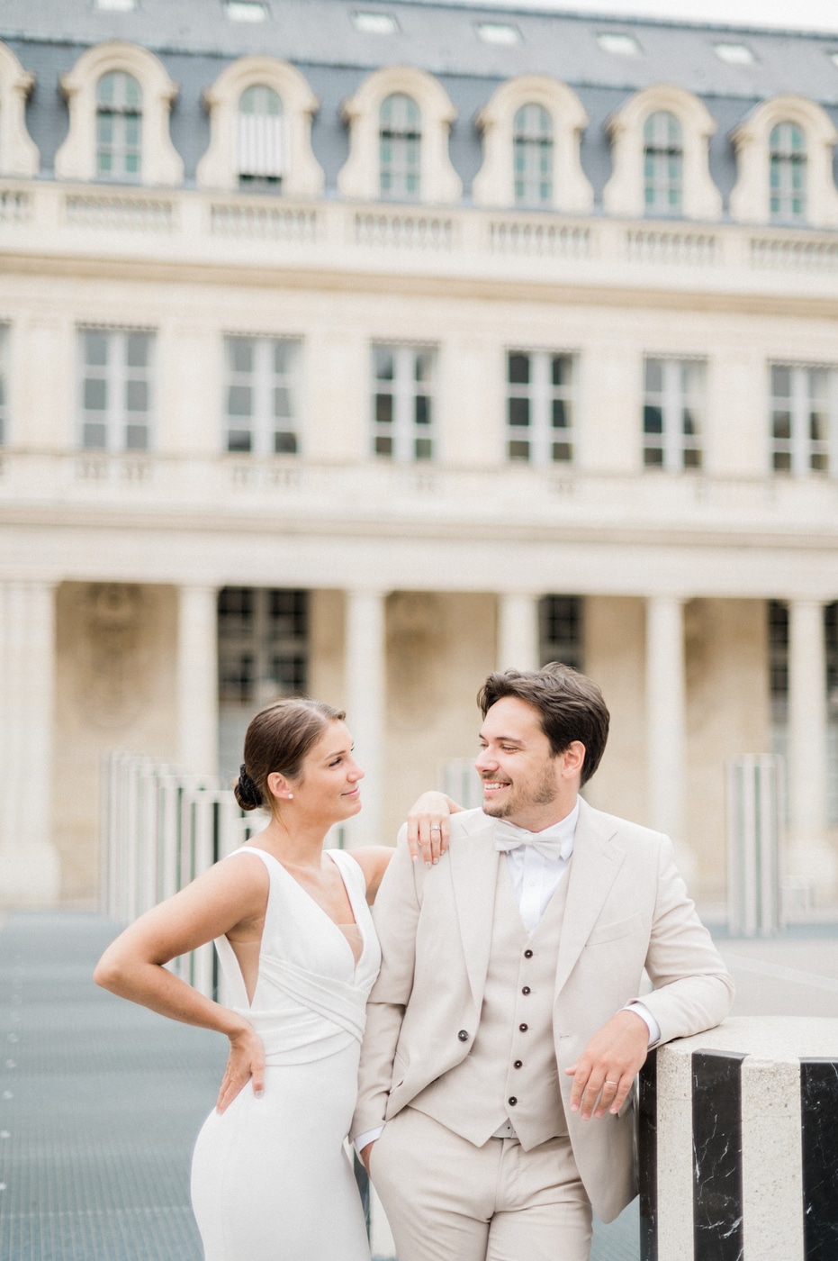 Un shooting mariage au Louvre à Paris