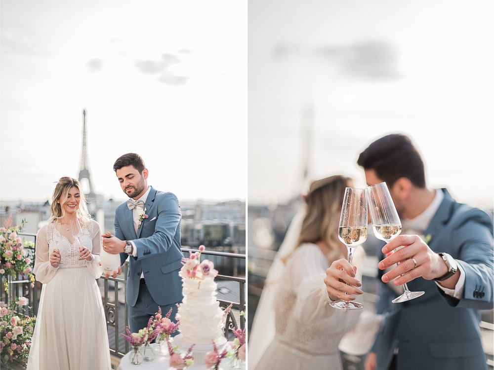 Elopement à Paris, à l'Hôtel Marignan