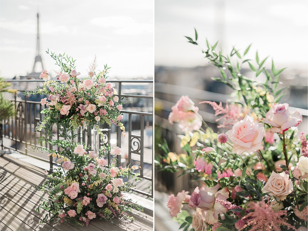 Cérémonie laïque pour un elopement à Paris, à l'Hôtel Marignan