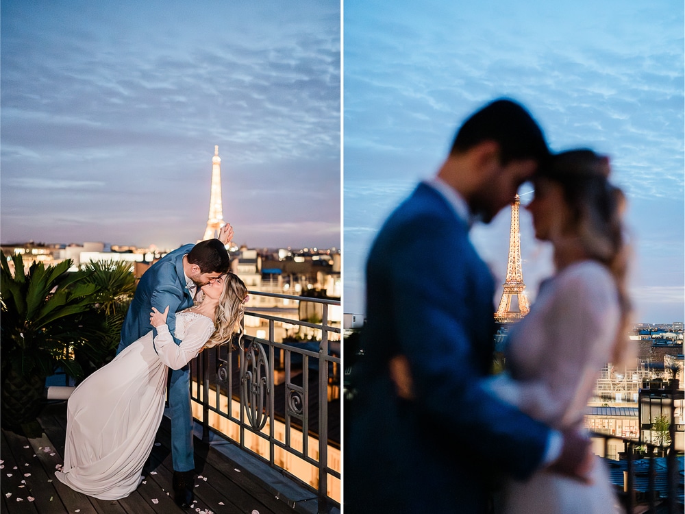 Diner à l'Hôtel Marignan à Paris