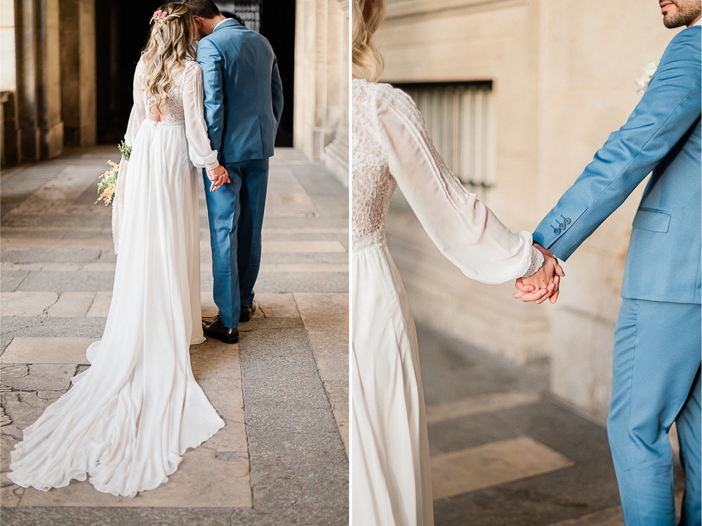 wedding elopement parisien hotel marignan