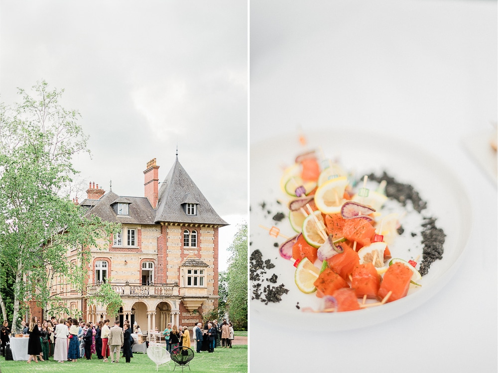 Cocktail au Château de la Bribourdière