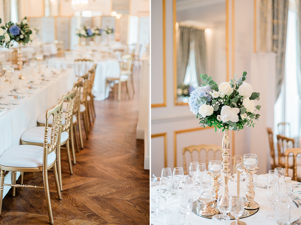 Salle de réception mariage du Château d'Aveny