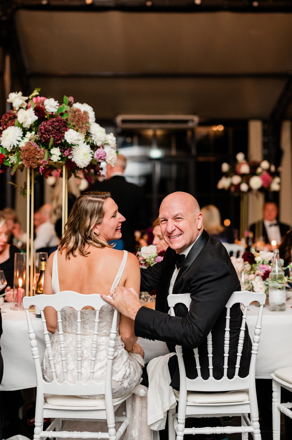 Dîner mariage Domaine de l’Abbaye de Maizières Bourgogne