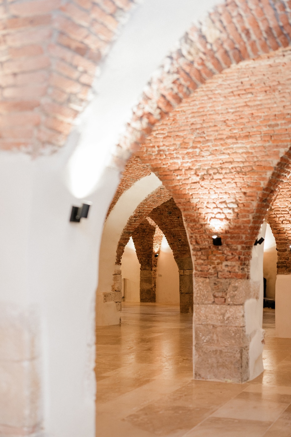 Cérémonie mariage salle voûtée Abbaye de Maizières