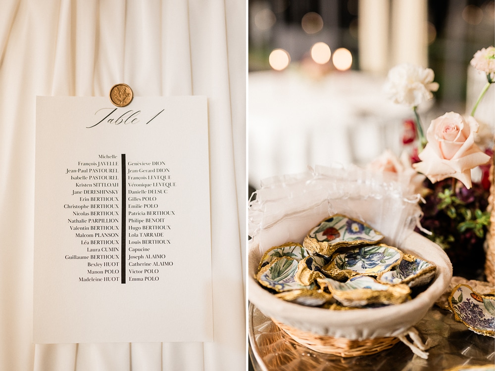 Scénographie réception mariage Abbaye de Maizières