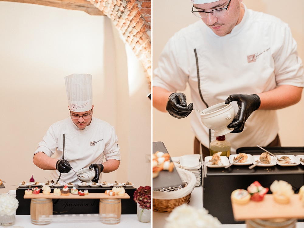 Cocktail réception Domaine Abbaye de Maizières