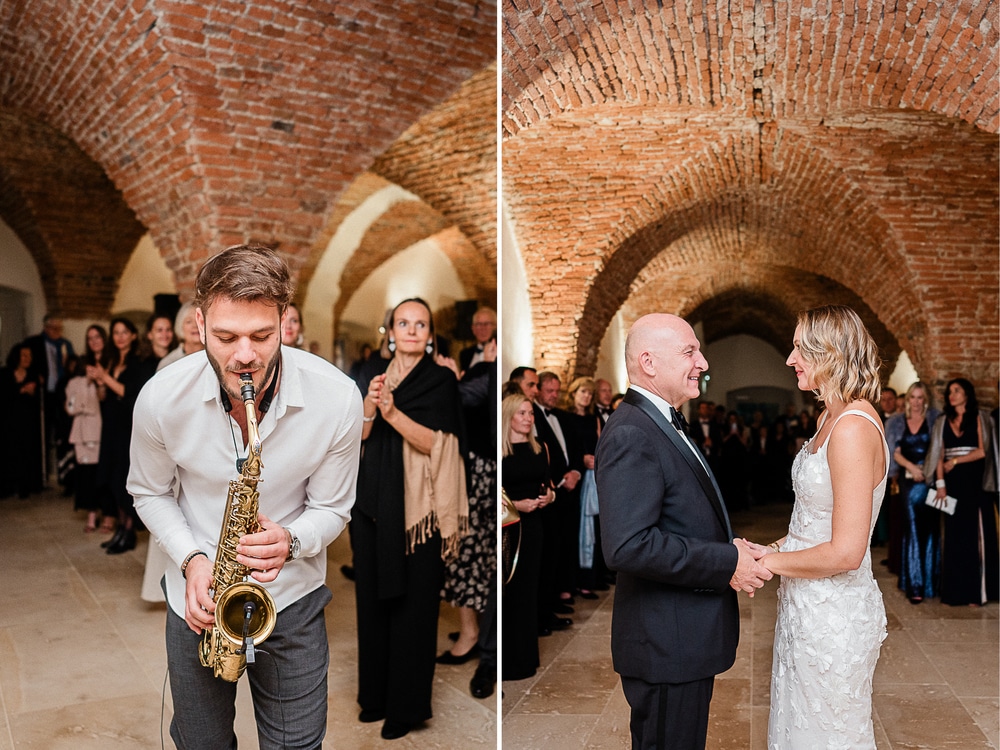 Échange vœux mariage Domaine Abbaye de Maizières